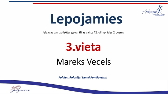 Ģeogrāfija lepojamies