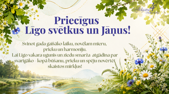 Lai skaisti Līgo un Jāņi