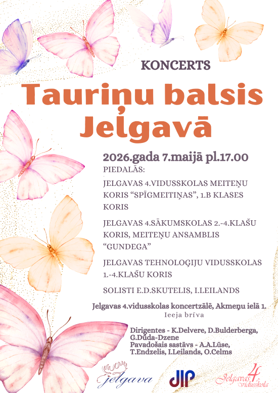 Tauriņu balsis koncerts