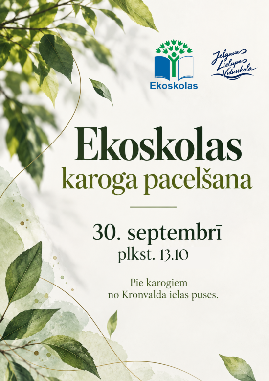 Ekoskolas_karoga_pacelšana