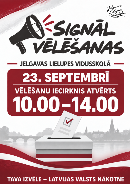 Signālvēlēšanas skolā