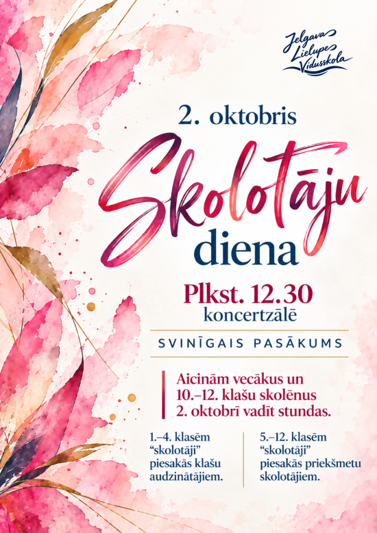 Skolotāju diena 2026